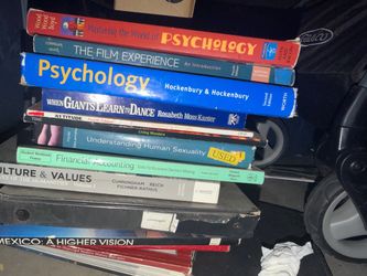 Mixed Lot of College Textbooks
