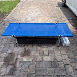 Camptime Roll-a-Cot; Easy setup 6’+ Camping Cot