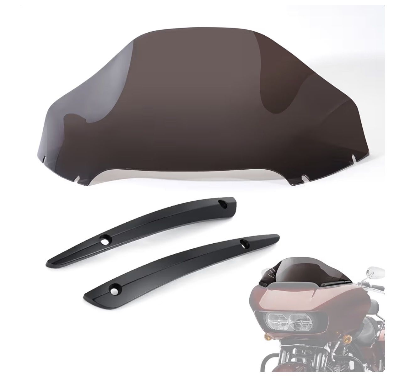 13" Motorcycle Windscreen