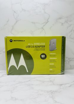 Motorola 802.11g/b Wireless USB 2.0 Adapter Model WU830G - NEW