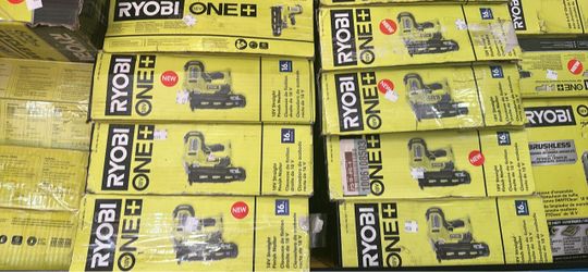 Ryobi 18v 16g finish nailer tool only $150 (financing available)