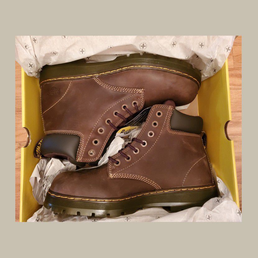 Dr. Martens Steel Toe Work Boots Size 14