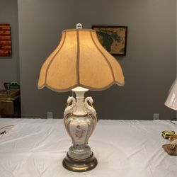 Beautiful Hand Painted Parlor Lamp.  It Is You!