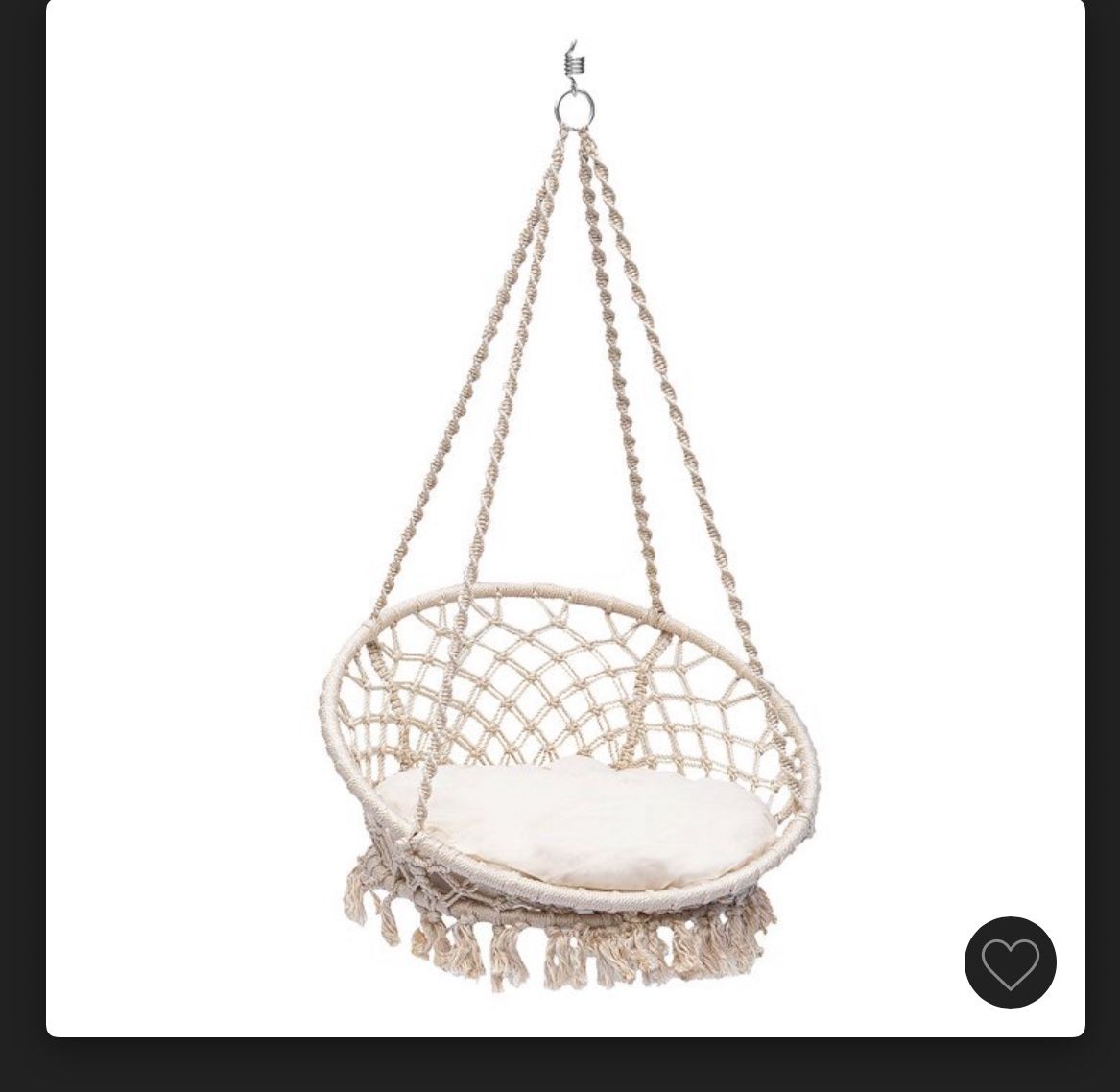 Macrame Hanging Chair