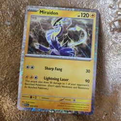 Miraidon 003/015 - McDonald's 2025 Dragon Discovery Pokémon - NM
