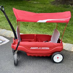 Radio Flyer Wagon With Removable Canopy