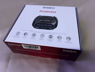Uniden DFR7 super wide band radar / laser detector with GPS, red light and speed camera warnings