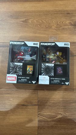 FanDrop Marvel Spider-Man Vs Venom & Captain America Vs Thanos