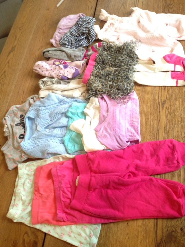 9-12mos girls clothes