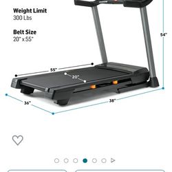 Nordic Track T Series Treadmill 