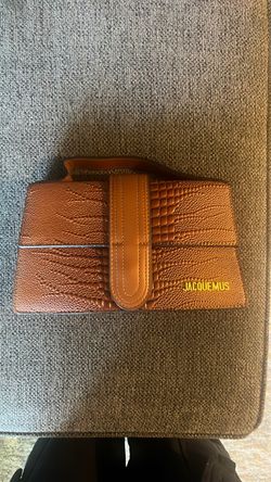 Jacquemus Brown Leather Crossbody Bag