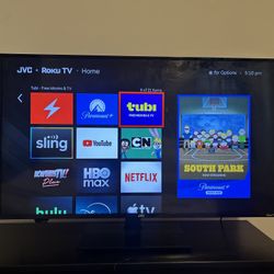 43 Inch JVC Roku Smart Tv 