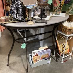 Half Moon Entry Table