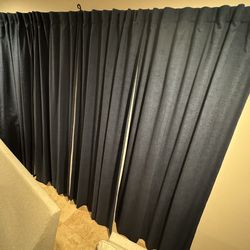 Pottery Barn black out curtains