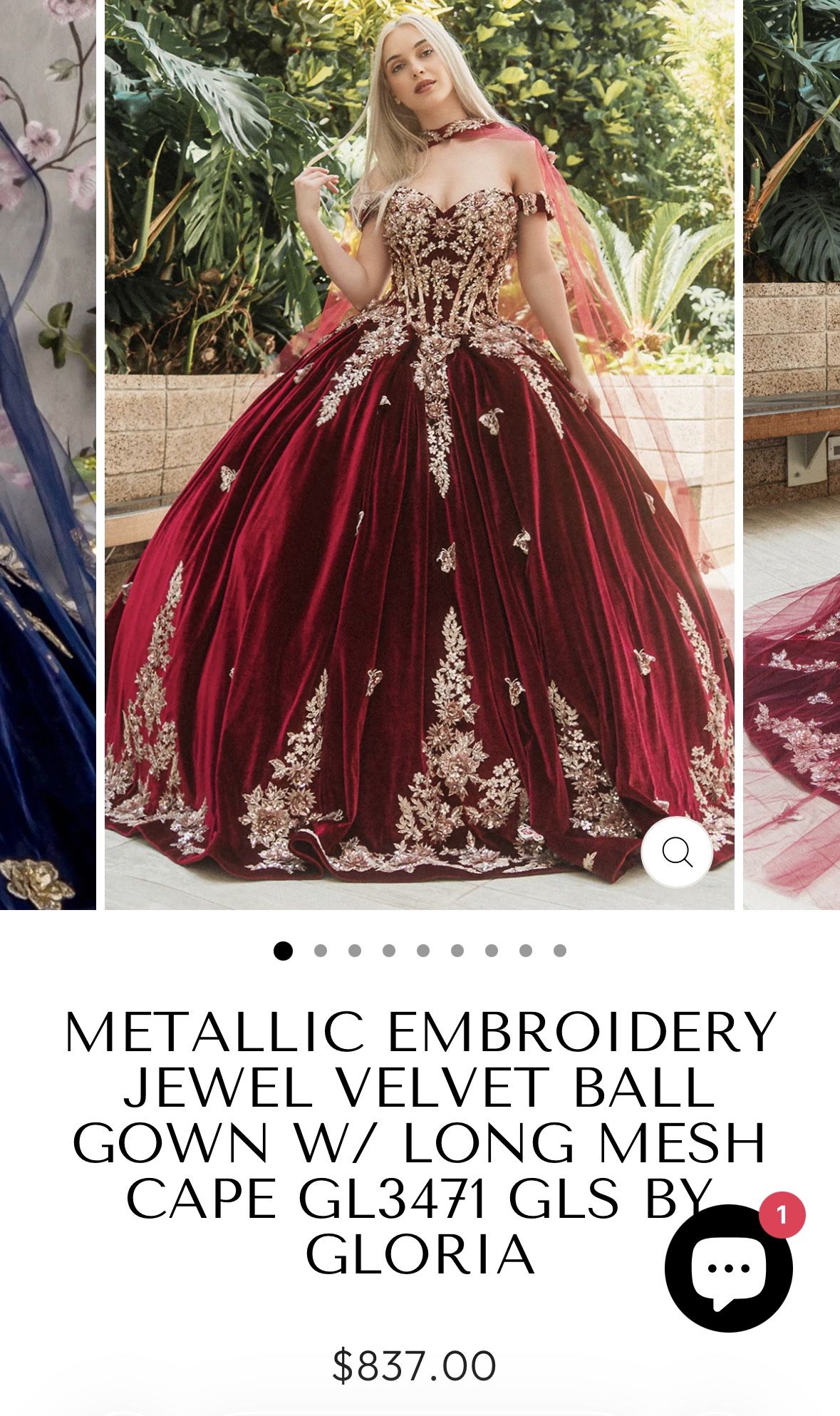 Red Quinceañera Dress