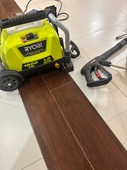 Ryobi 1900 PSI Electric Pressure Washer – 1.2 GPM