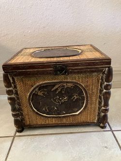 Elephant Wood box