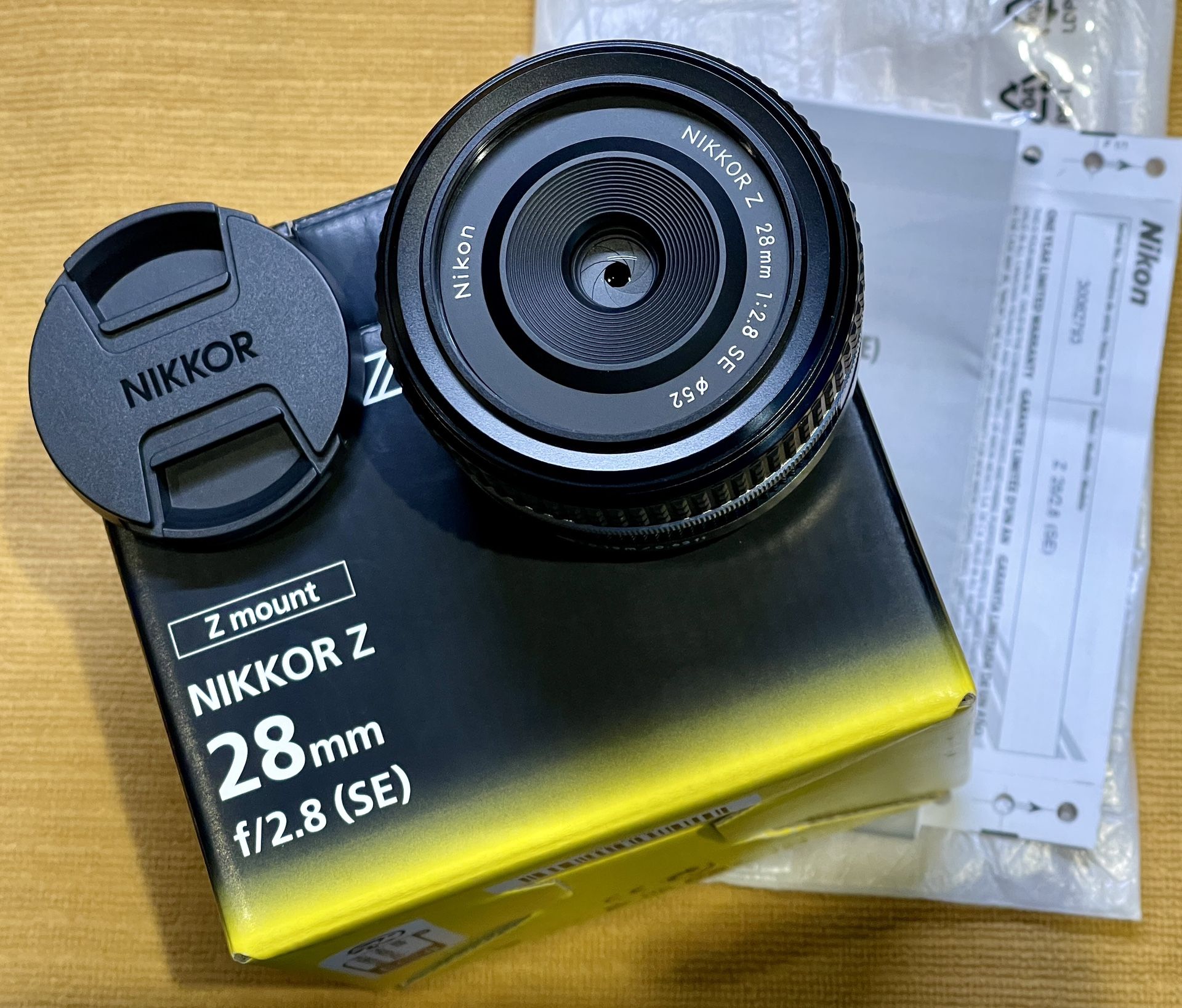 Nikon Nikkor Z 28mm F/2.8 SE Lens - Open Box