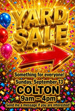 Yard Sale!