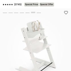Tripp Trap chairs (2) - White