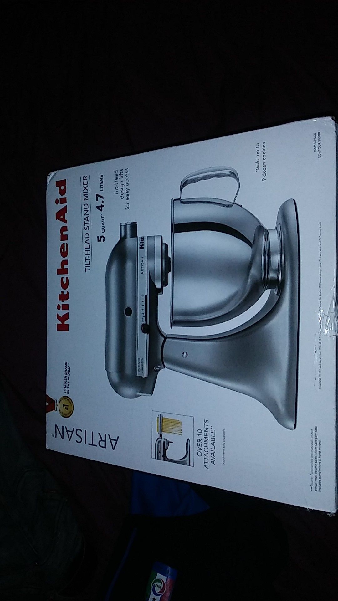 Kitchen aid mixer artisian series