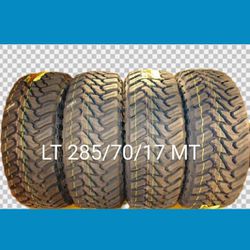 4 New Tires LT 285/70/17 MT Nuevas $ 796