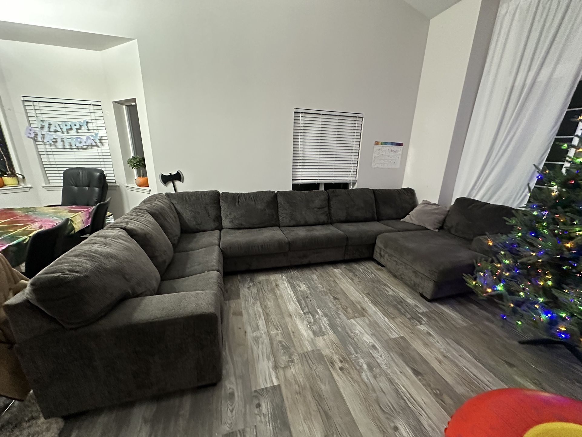 Gray Sectional Couch