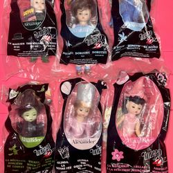 The Wizard of Oz Alexander Madame Happy Meal Toys NEW