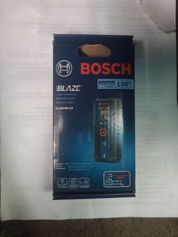 Bosch Blaze GLM100-23 Laser Measure 100ft