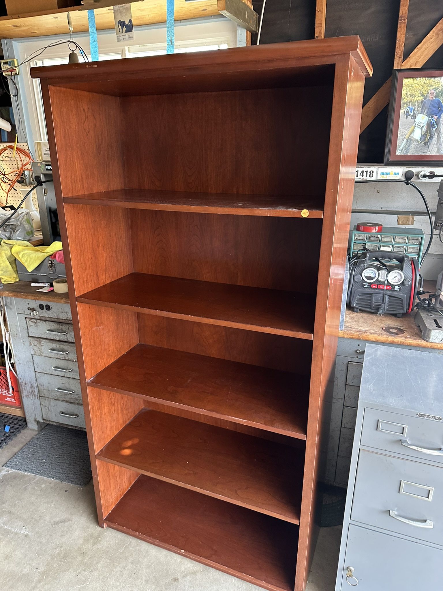 Bookshelf, Desk, File Cabinet 