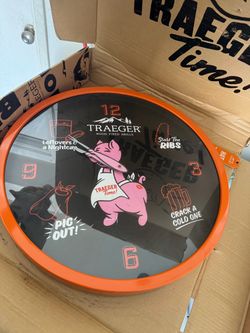 Traeger clock