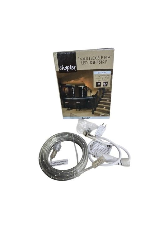 Chapter 16.4 ft (5m) Flexible Flat LED Light Strip Daylight New