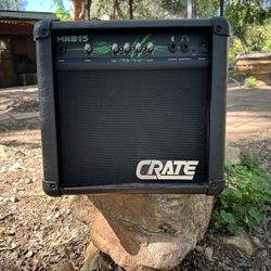 Crate MXB15 Bass Amp – Great Condition, Compact Practice Amp