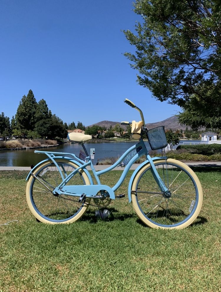 New 🌸ladies Full Suspension Mountain Bike Bicycle 26” Tires Girls