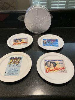 TCM Cocktail Plates