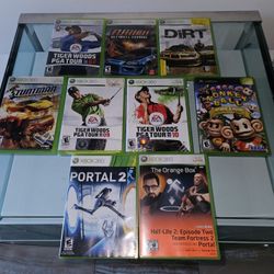 Xbox, 360 games. 