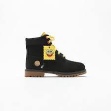 Limited Edition Spongebob Timberland - Black