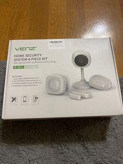 Venz Home Security System 4 Piece Kit and Nest Detect