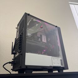ULTRA FAST Liquid Cooled i7 Gaming PC Computer (i7 8700k, 32GB RAM, RX 5700XT = RTX 2070, 500GB SSD + 2TB HDD, WiFi)