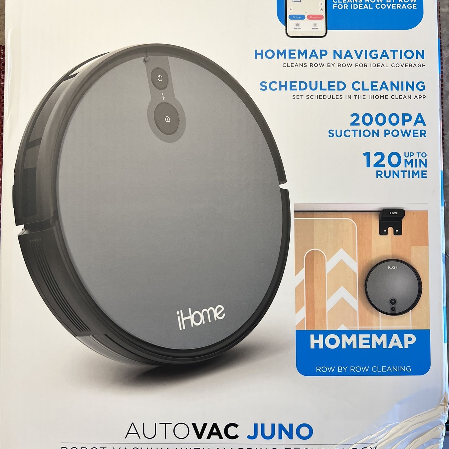 IHOME Auto vac Juno