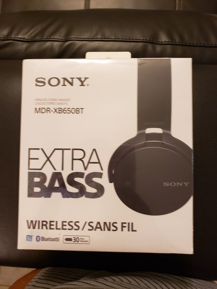 Sony Wireless Extra Bass Stereo Headset