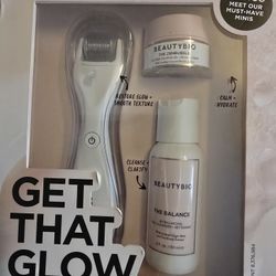 BeautyBio Get That Glow GloPRO Facial Microneedling Discovery Set