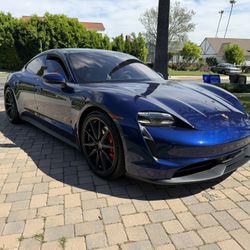 21" VOSSEN HF 3 with Michelin pilot sport 4s (3500 Miles Driven) For Porsche Taycan