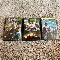 Harry Potter 3 DVD Lot - Brand New Sealed!! 