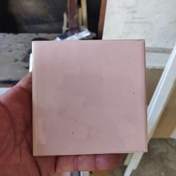 Vintage pink tiles