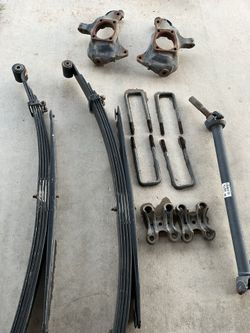 Leaf Springs,Spindles,Ubolts & Saddles,Frint Driveshaft For GMC 2500