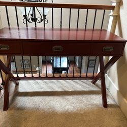 Red Writing Desk