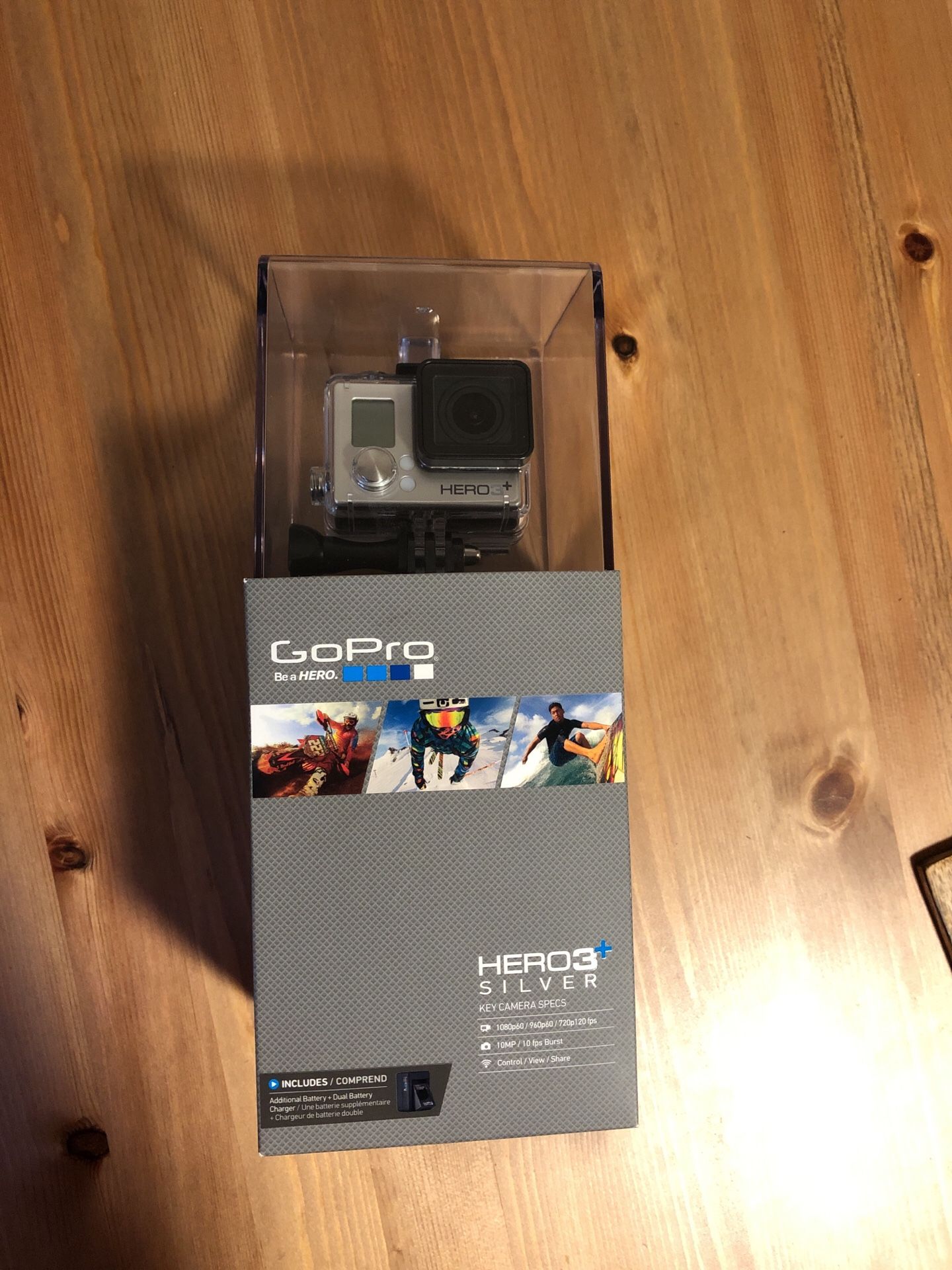 GoPro Hero3+ Silver Never Opened