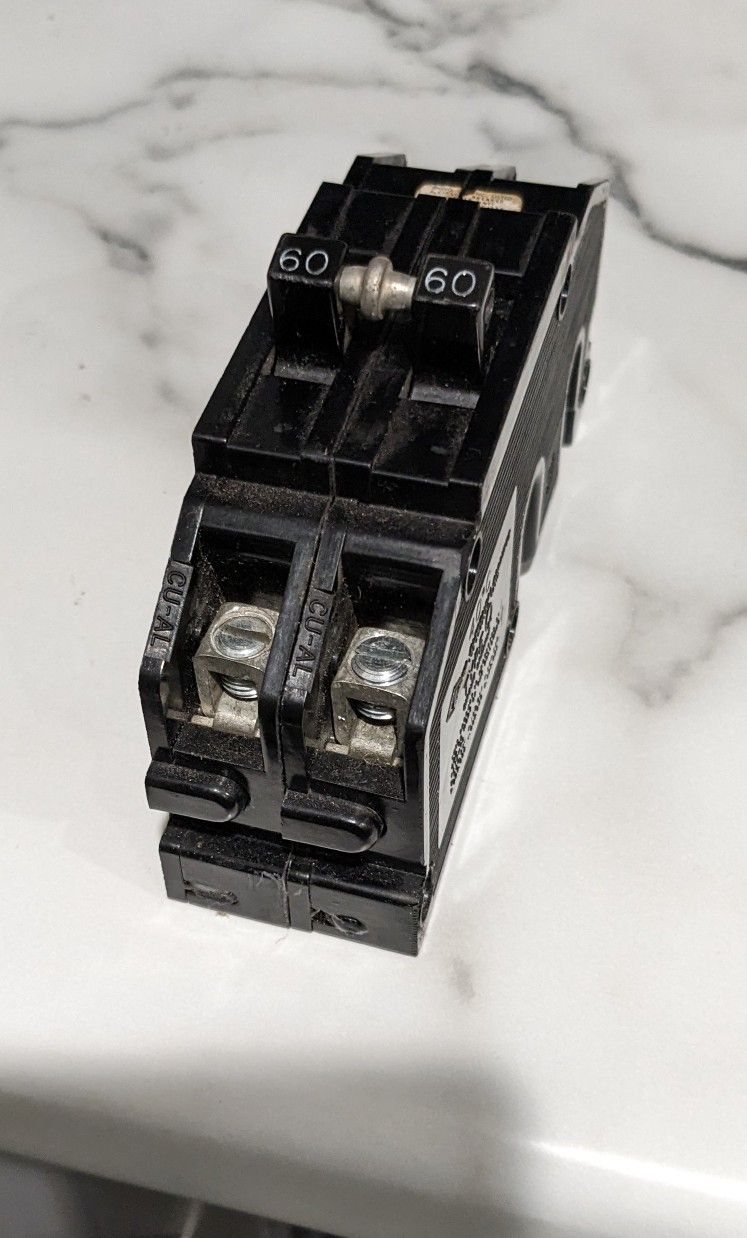 Zinsco Circuits Breaker 60A