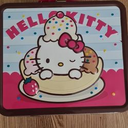 Hello Kitty Metal Lunchbox Loungefly Ice Cream Sundae
